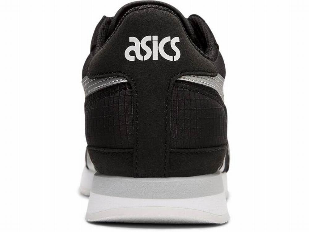 Baskets Asics TIGER RUNNER Femme Noir Argent | GUQ-524713