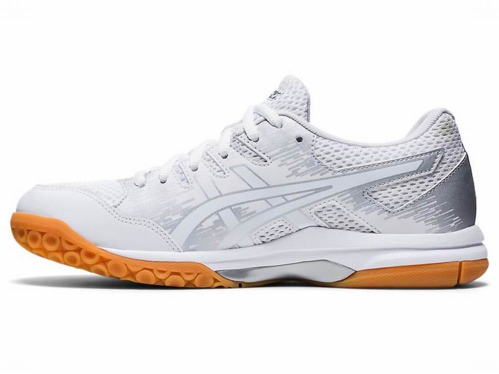 Chaussures De Handball Asics GEL-FURTHERUP Femme Blanche | QKF-340765