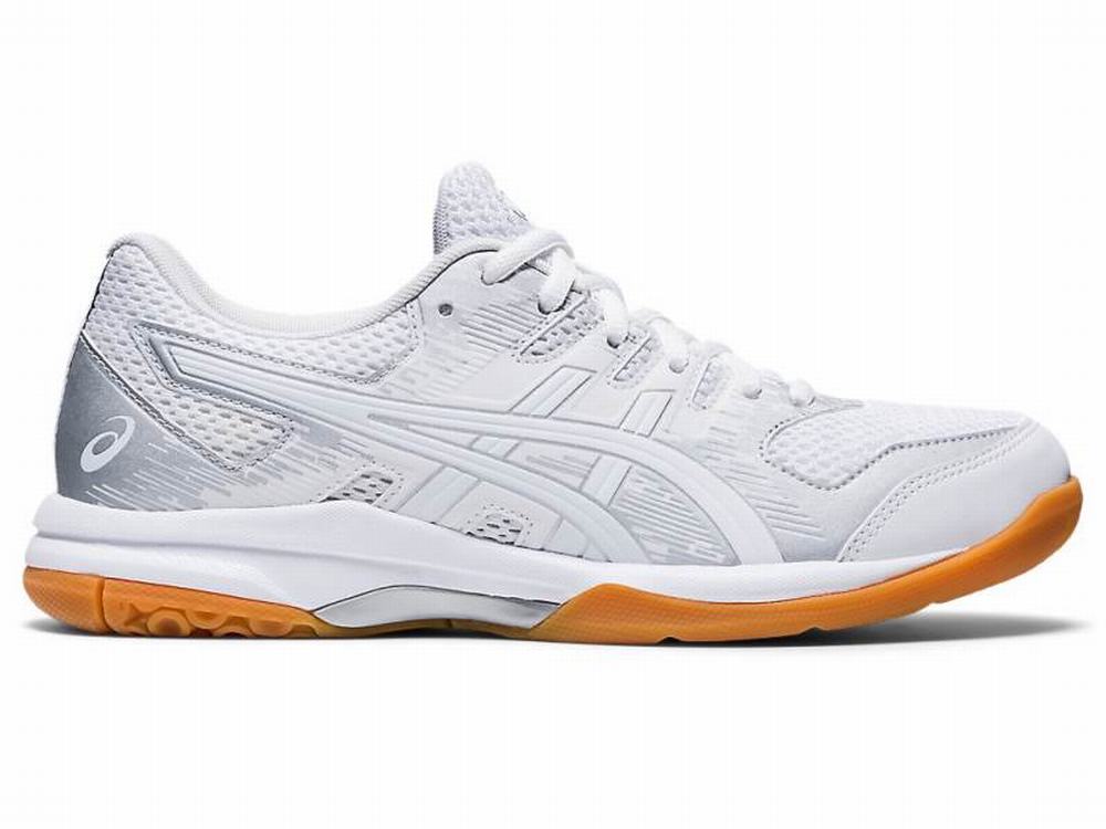 Chaussures De Handball Asics GEL-FURTHERUP Femme Blanche | QKF-340765