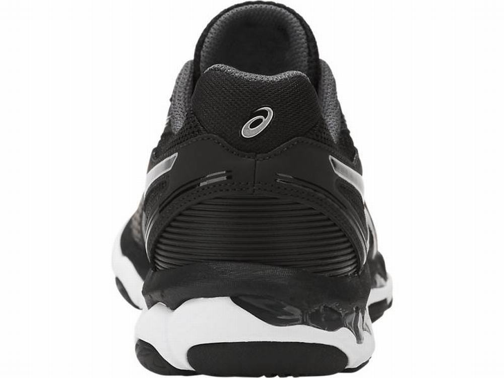 Chaussures De Handball Asics GEL-Netburner Ballistic Femme Noir Blanche Grise Foncé | FGX-183650