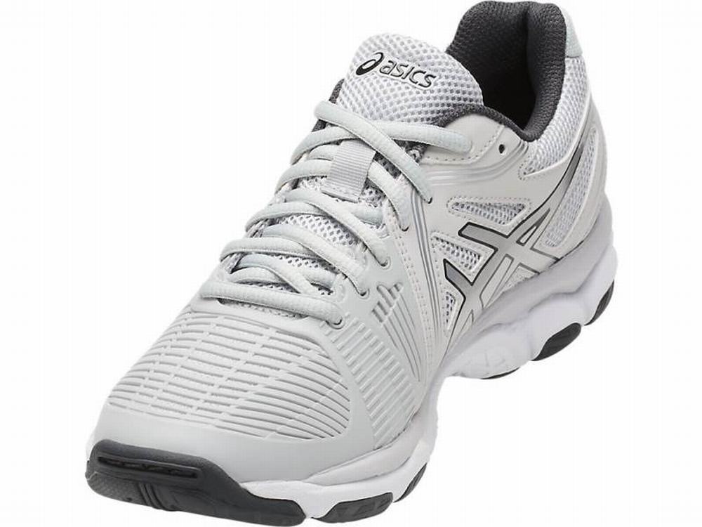 Chaussures De Handball Asics GEL-Netburner Ballistic Femme Argent Grise Foncé | GCP-543217