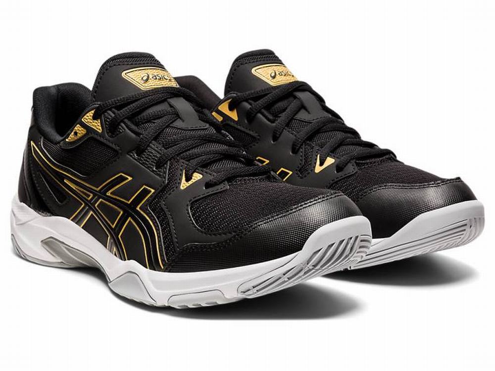 Chaussures De Handball Asics GEL-ROCKET 10 Homme Noir Doré | CKZ-179204