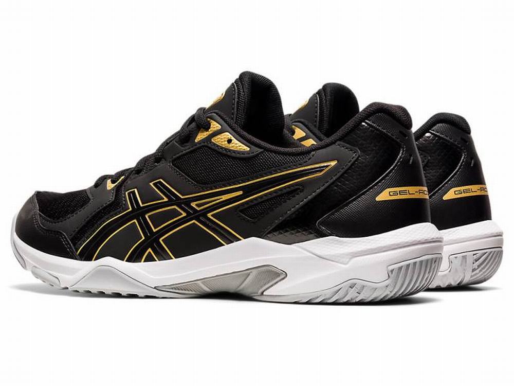 Chaussures De Handball Asics GEL-ROCKET 10 Homme Noir Doré | CKZ-179204