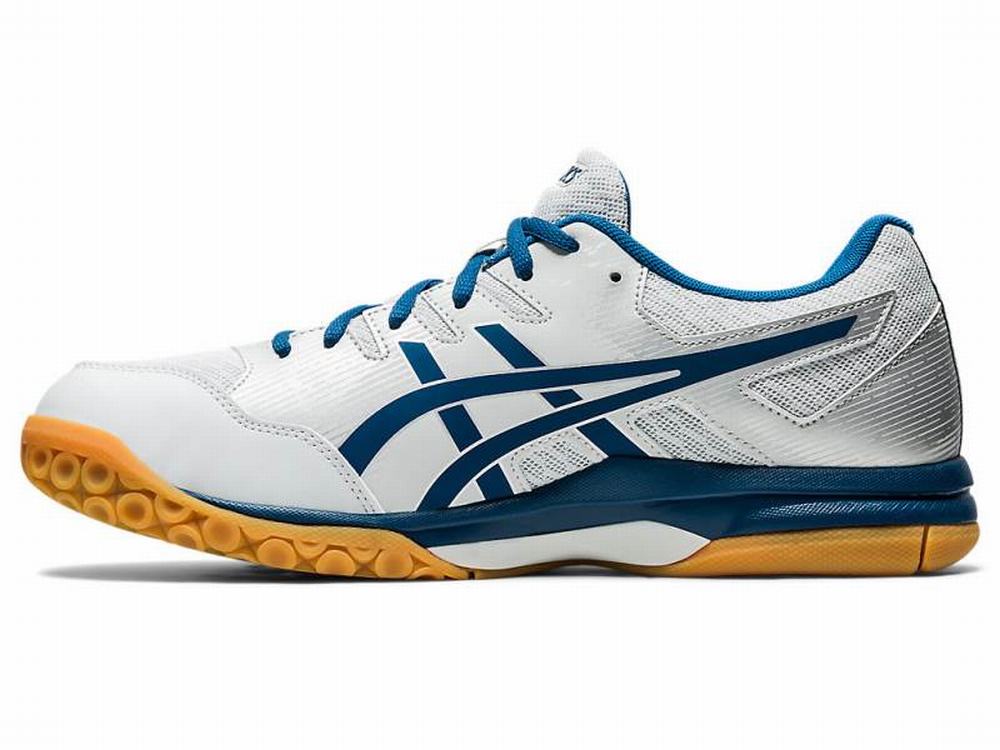 Chaussures De Handball Asics GEL-ROCKET 9 Homme Grise Bleu | LVZ-290567