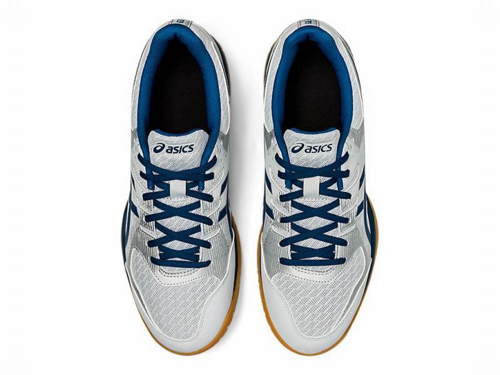 Chaussures De Handball Asics GEL-ROCKET 9 Homme Grise Bleu | LVZ-290567