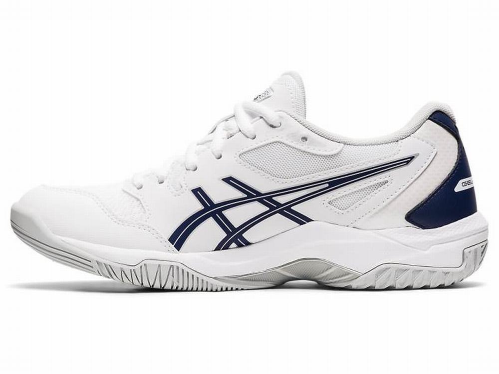 Chaussures De Handball Asics GEL-ROCKET 10 Femme Bleu Marine Blanche | MPT-126795