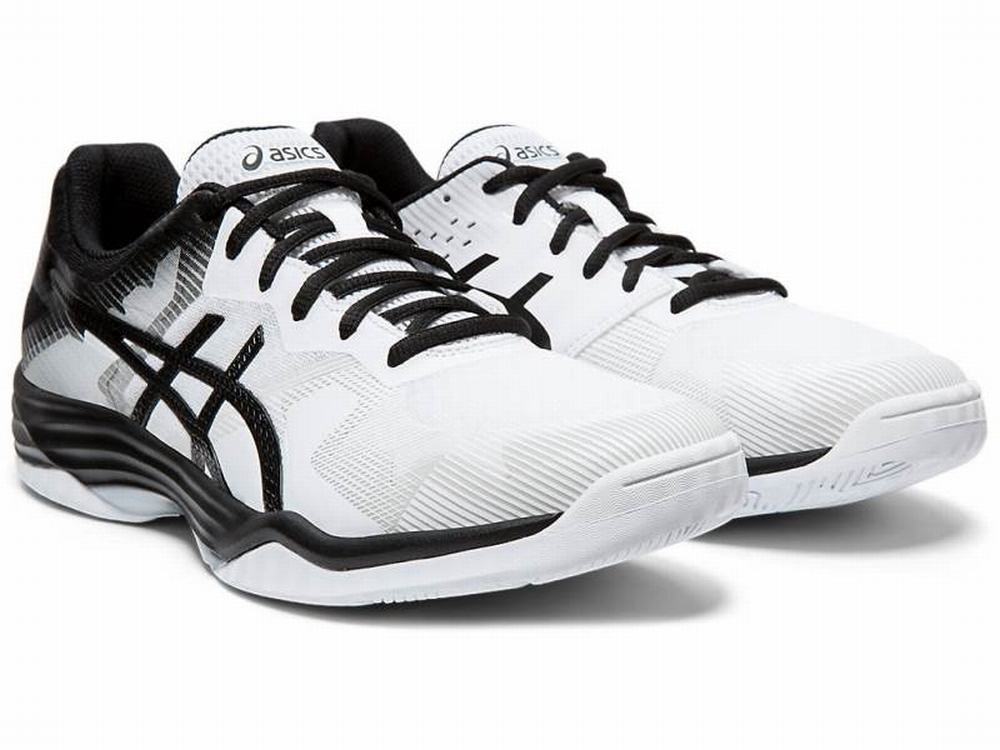 Chaussures De Handball Asics GEL-TACTIC 2 Homme Noir Blanche | RYT-816027