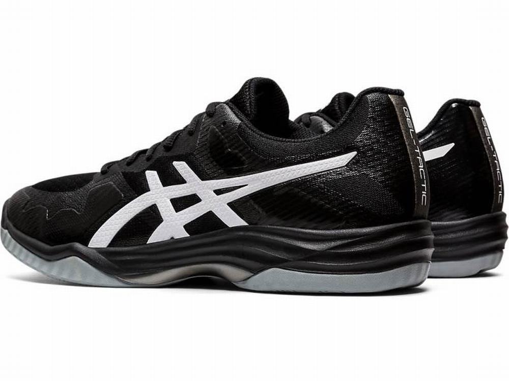 Chaussures De Handball Asics GEL-TACTIC 2 Homme Noir Blanche | UQH-583702