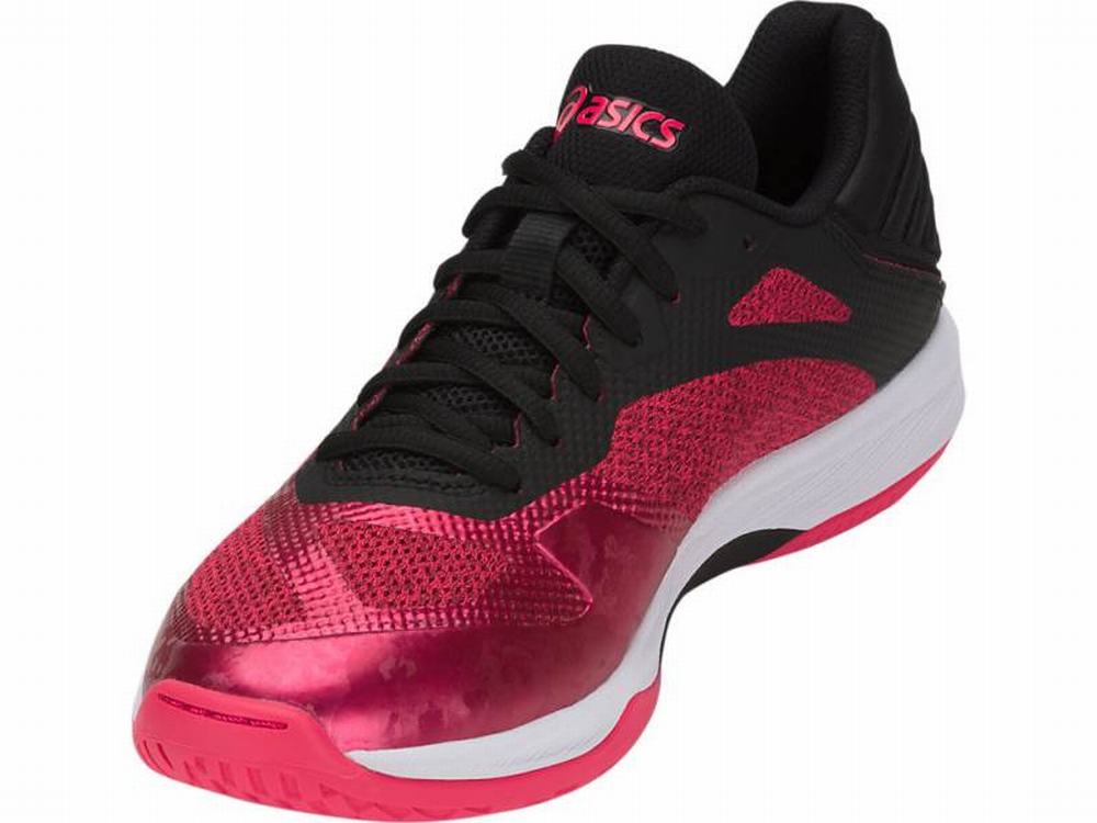 Chaussures De Handball Asics Netburner Ballistic FF Femme Noir Rose | XVC-391054