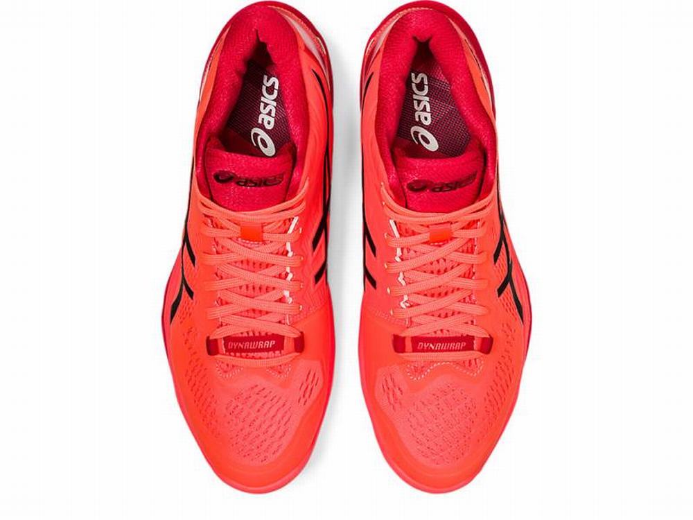 Chaussures De Handball Asics SKY ELITE FF MT 2 TOKYO Homme Orange Rouge Noir | AYZ-873120