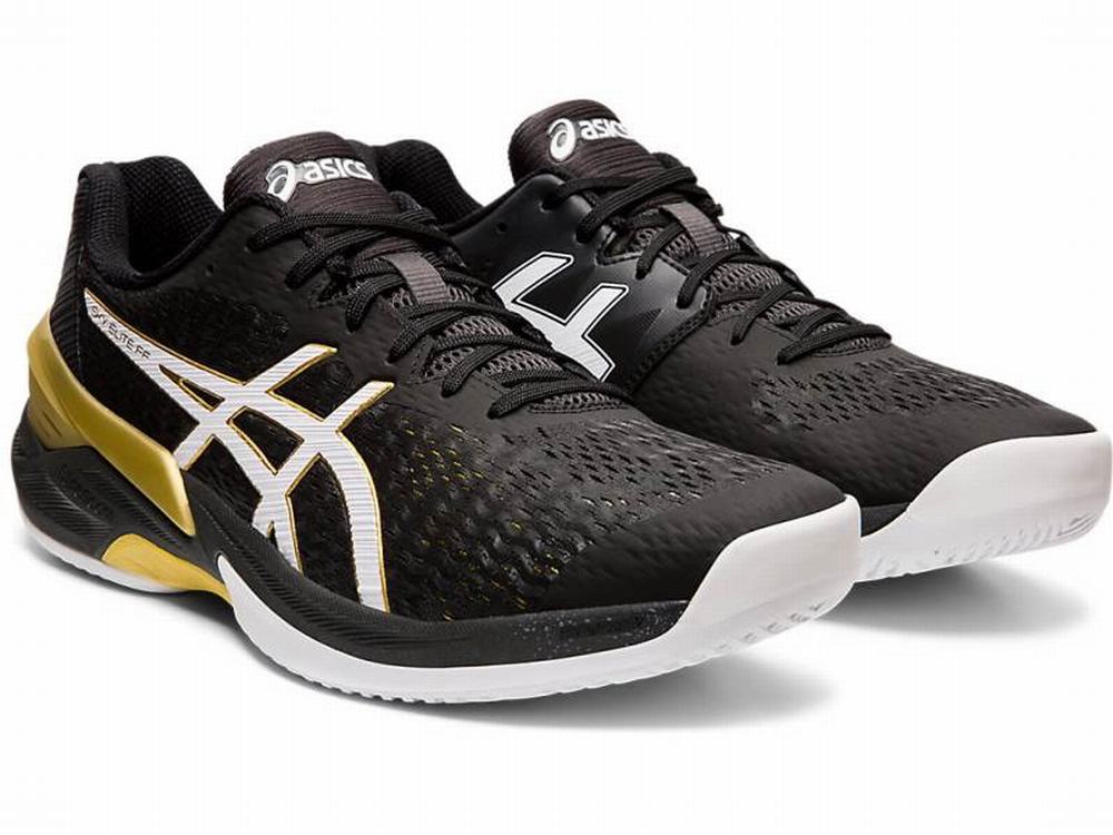 Chaussures De Handball Asics SKY ELITE FF Homme Noir Blanche | EZT-135986