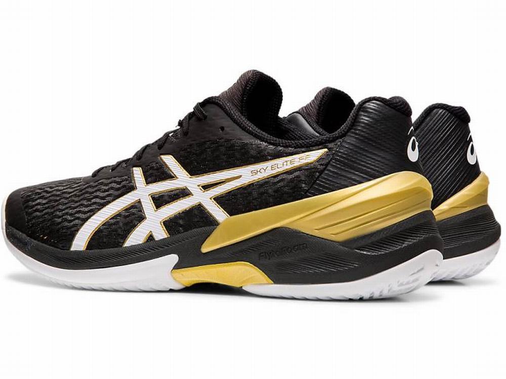 Chaussures De Handball Asics SKY ELITE FF Homme Noir Blanche | EZT-135986