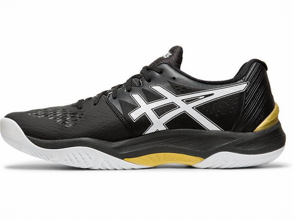 Chaussures De Handball Asics SKY ELITE FF Homme Noir Blanche | EZT-135986