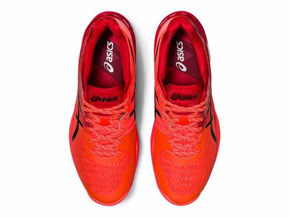 Chaussures De Handball Asics SKY ELITE FF TOKYO Femme Orange Rouge Noir | FWU-251387