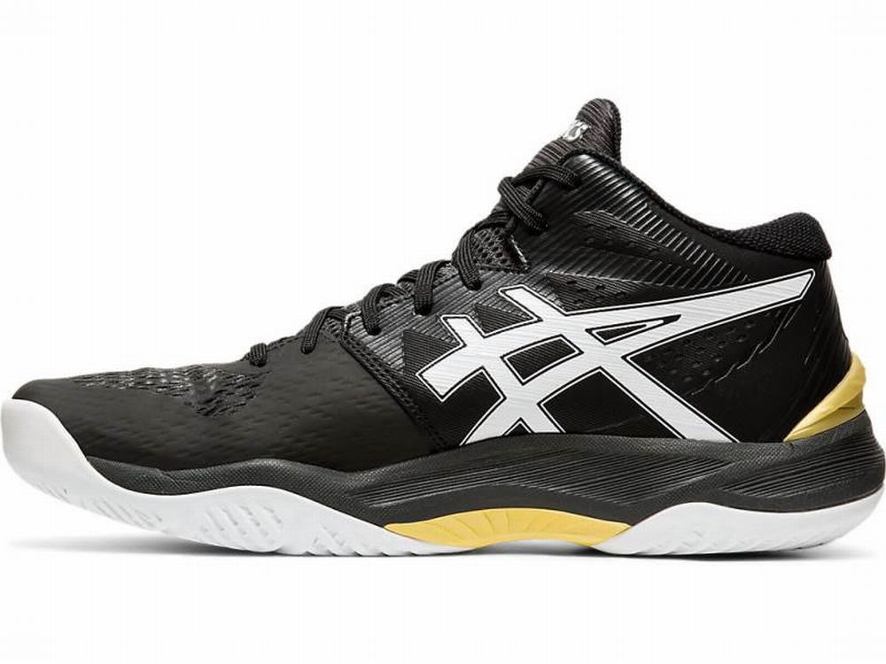 Chaussures De Handball Asics SKY ELITE FF MT Homme Noir Blanche | IXF-471685