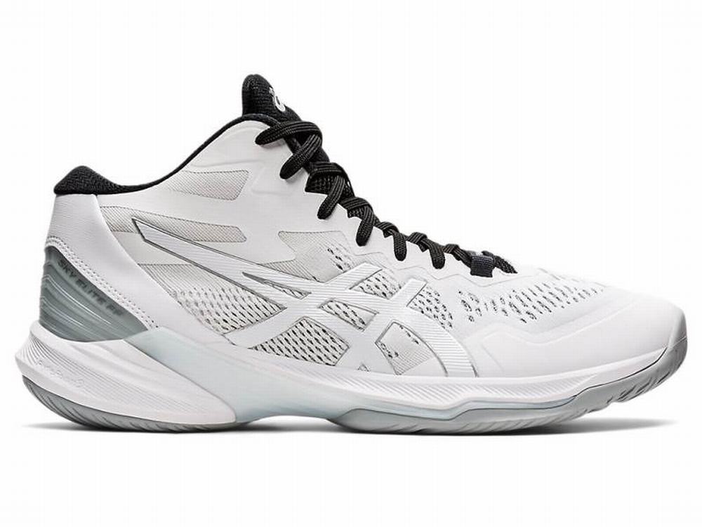 Chaussures De Handball Asics SKY ELITE FF MT 2 Homme Blanche Argent | SOI-820693