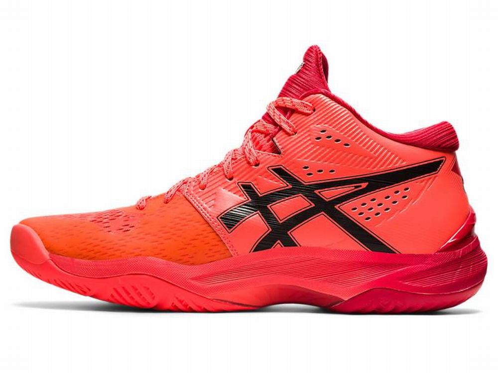 Chaussures De Handball Asics SKY ELITE FF MT TOKYO Homme Orange Rouge Noir | USY-039584