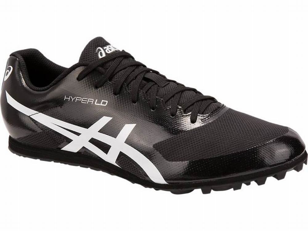 Chaussures Piste Asics Hyper LD 6 Femme Noir Blanche | HLQ-409726