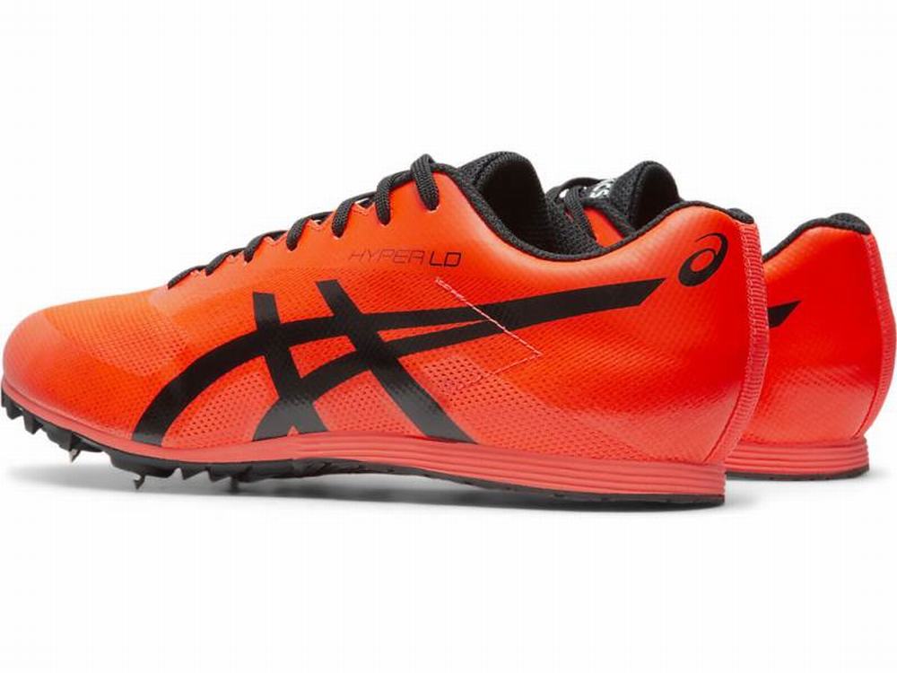 Chaussures Piste Asics Hyper LD 6 Femme Orange Noir Rouge | VFC-062753