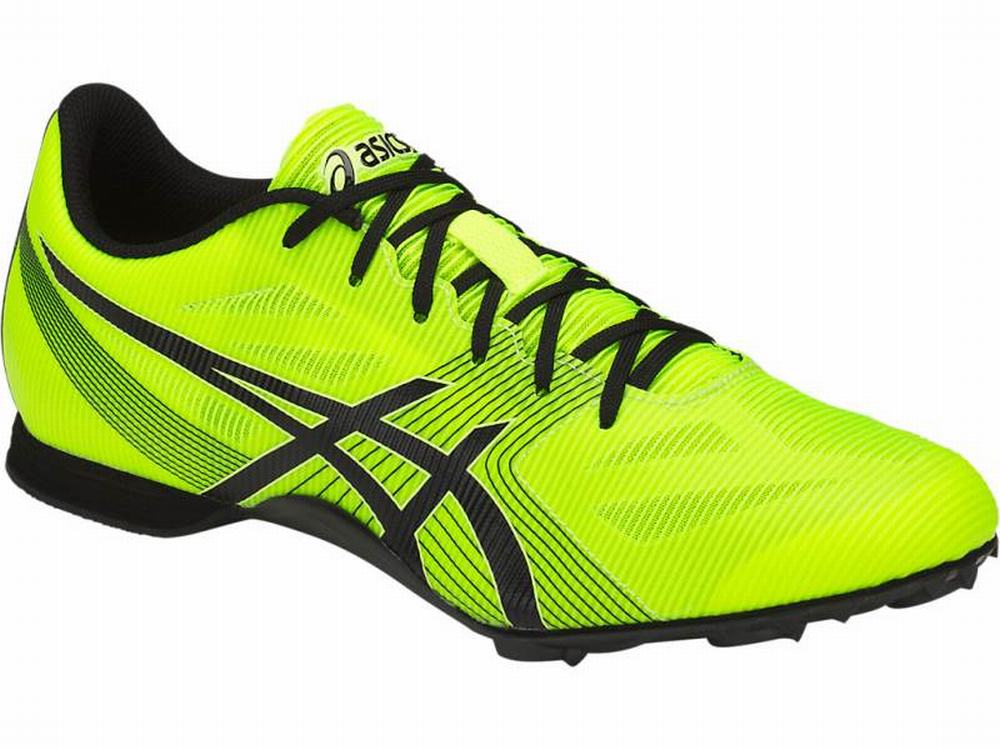 Chaussures Piste Asics Hyper MD 6 Homme Noir Jaune | ABO-641032