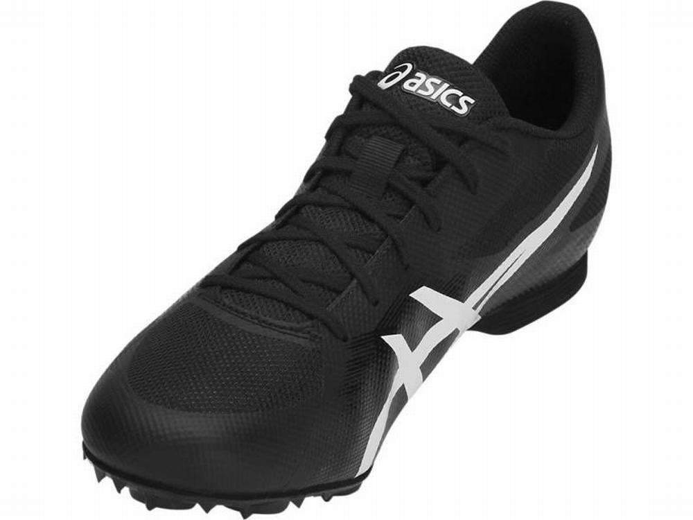 Chaussures Piste Asics Hyper MD 7 Femme Noir Blanche | WKS-468730