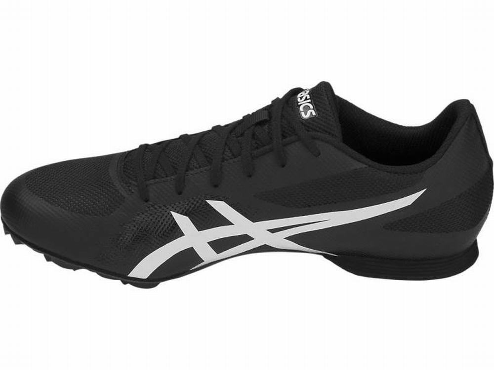 Chaussures Piste Asics Hyper MD 7 Femme Noir Blanche | WKS-468730