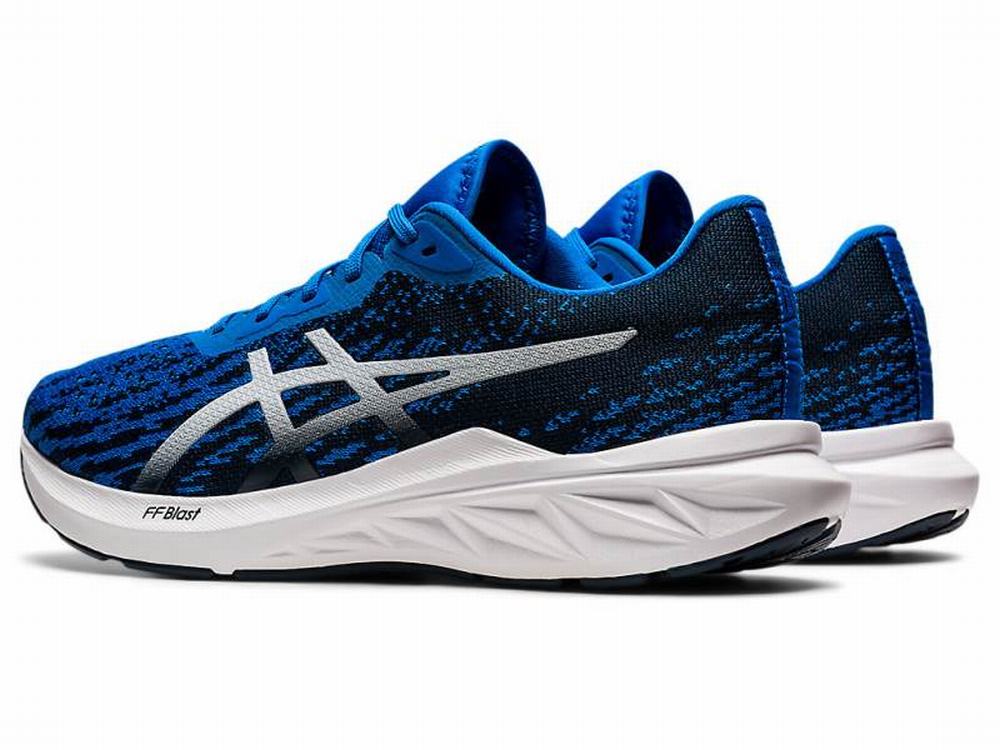 Chaussures Running Asics DYNABLAST 2 Homme Blanche Bleu | TEK-768230