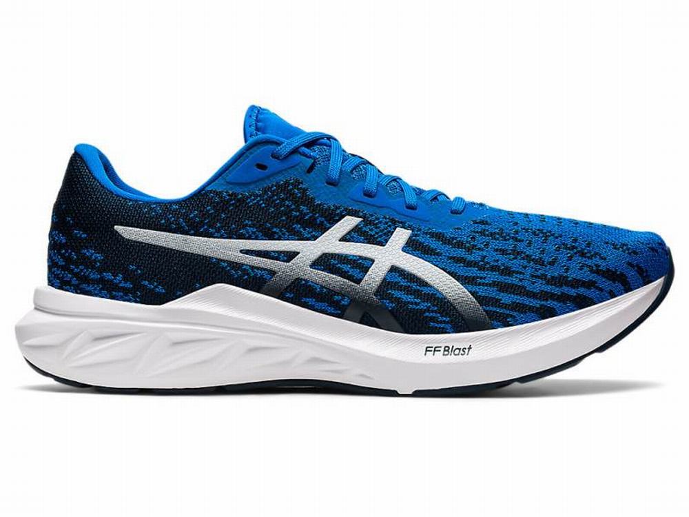 Chaussures Running Asics DYNABLAST 2 Homme Blanche Bleu | TEK-768230