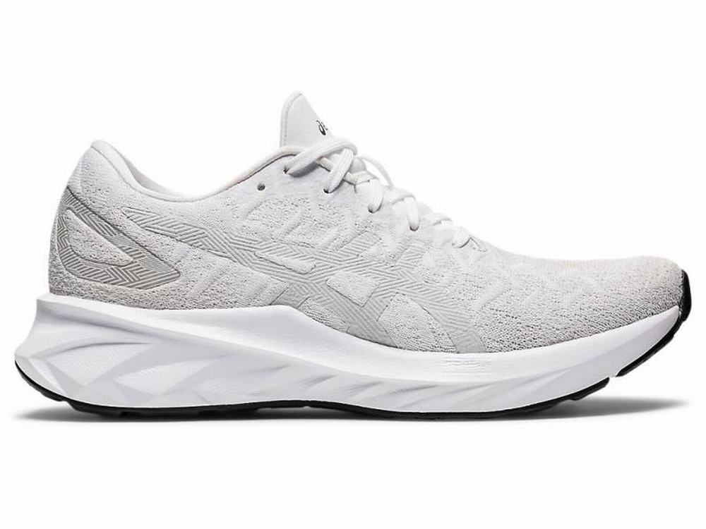 Chaussures Running Asics DYNABLAST Femme Blanche Grise | SVQ-428630