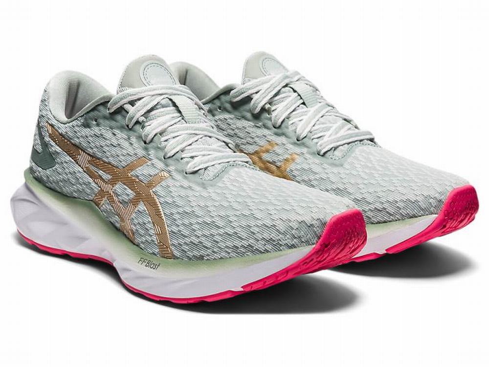 Chaussures Running Asics DYNABLAST Femme Vert Clair | VOM-136720