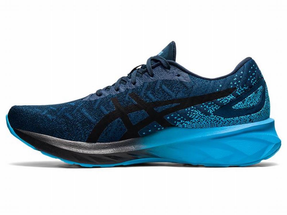 Chaussures Running Asics DYNABLAST Homme Noir Bleu | IPG-864395