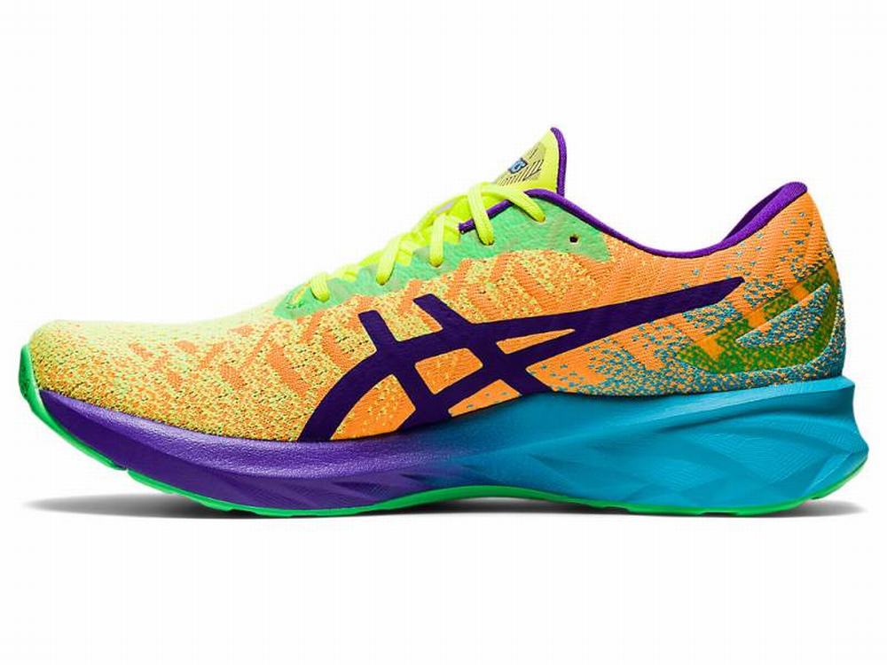 Chaussures Running Asics DYNABLAST Homme Orange Violette Bleu | SIU-319785