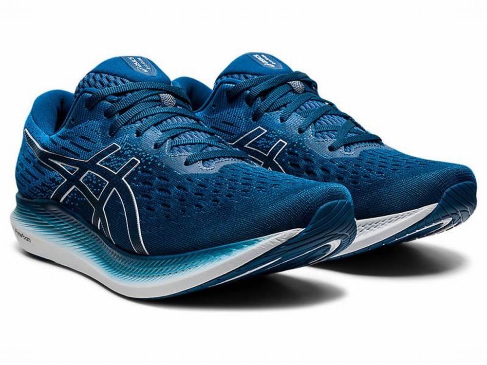 Chaussures Running Asics EVORIDE 2 Homme Bleu Grise | IZE-930286