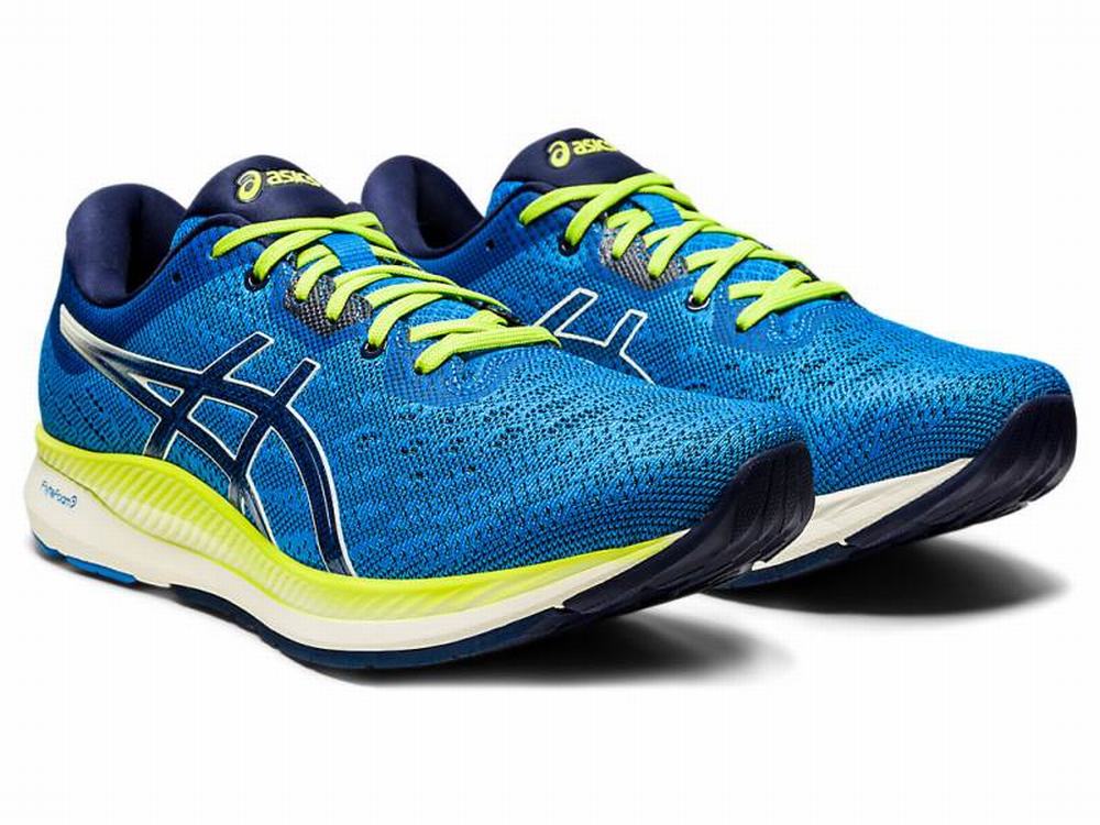 Chaussures Running Asics EvoRide Homme Bleu Blanche | VZK-479210