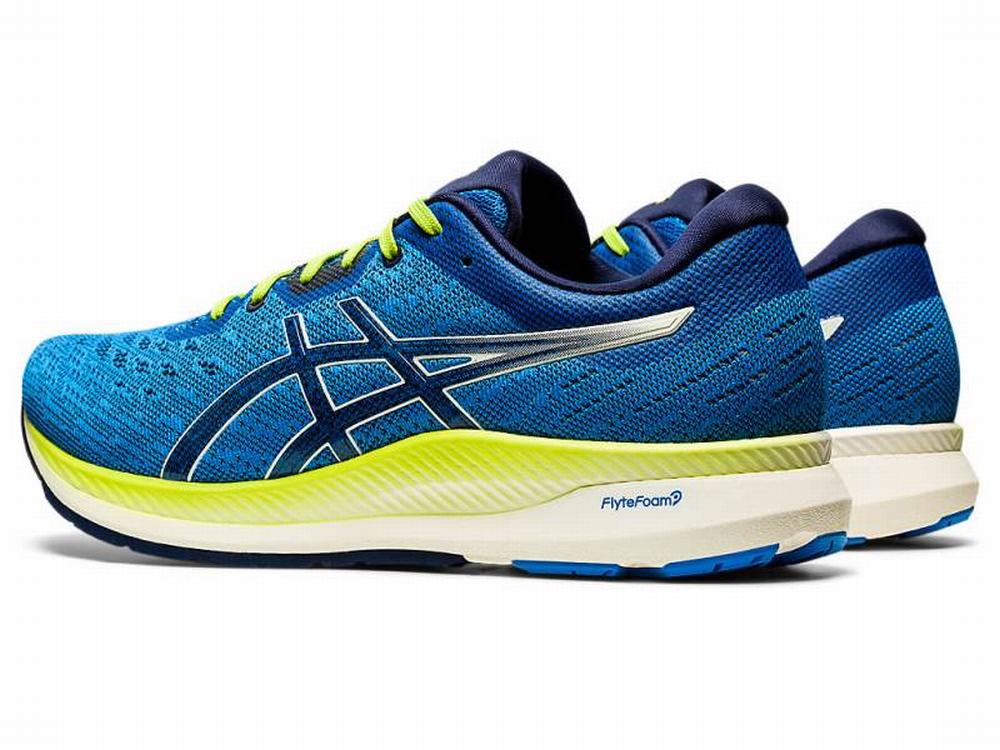 Chaussures Running Asics EvoRide Homme Bleu Blanche | VZK-479210