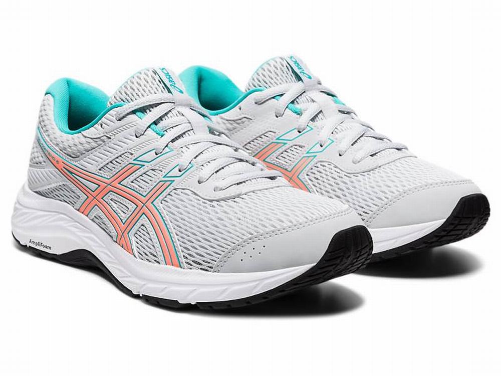 Chaussures Running Asics GEL-CONTEND 6 (D) Femme Orange Corail | WZF-486713