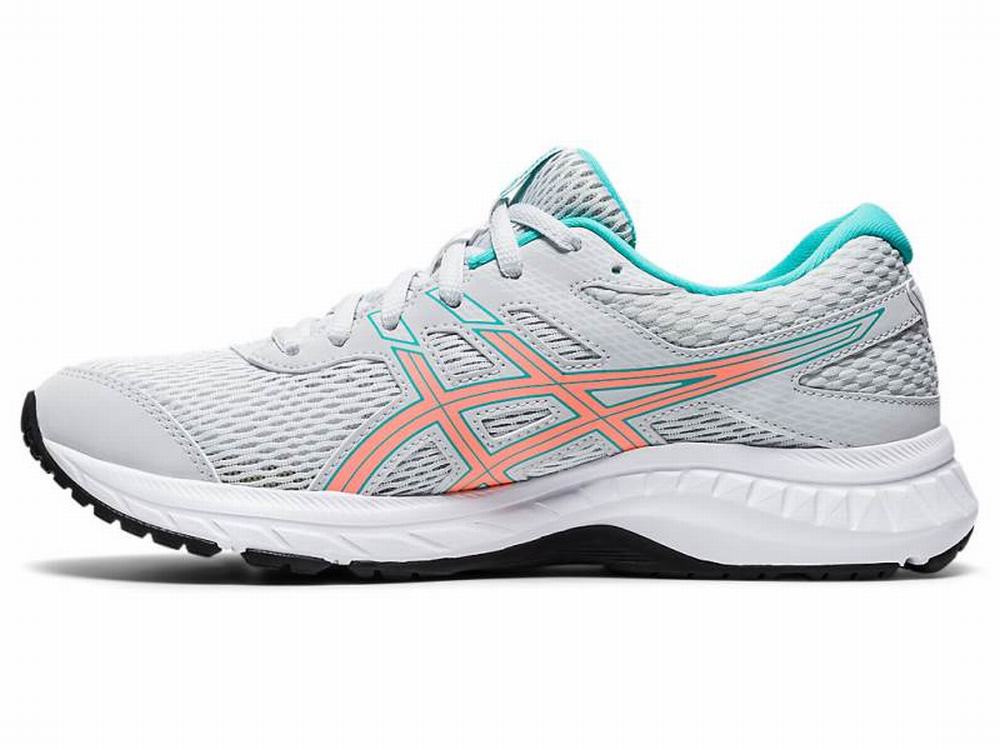 Chaussures Running Asics GEL-CONTEND 6 Femme Orange Corail | TDA-794815