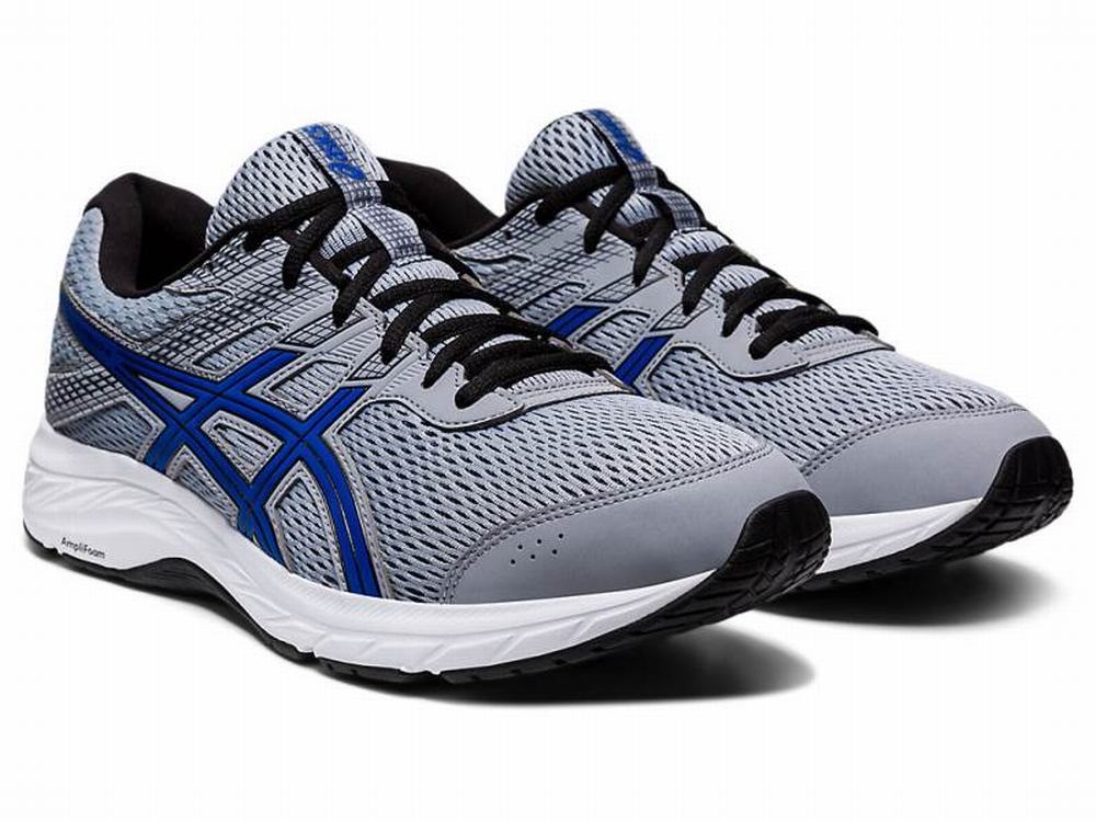 Chaussures Running Asics GEL-CONTEND 6 Homme Bleu | HTS-407592