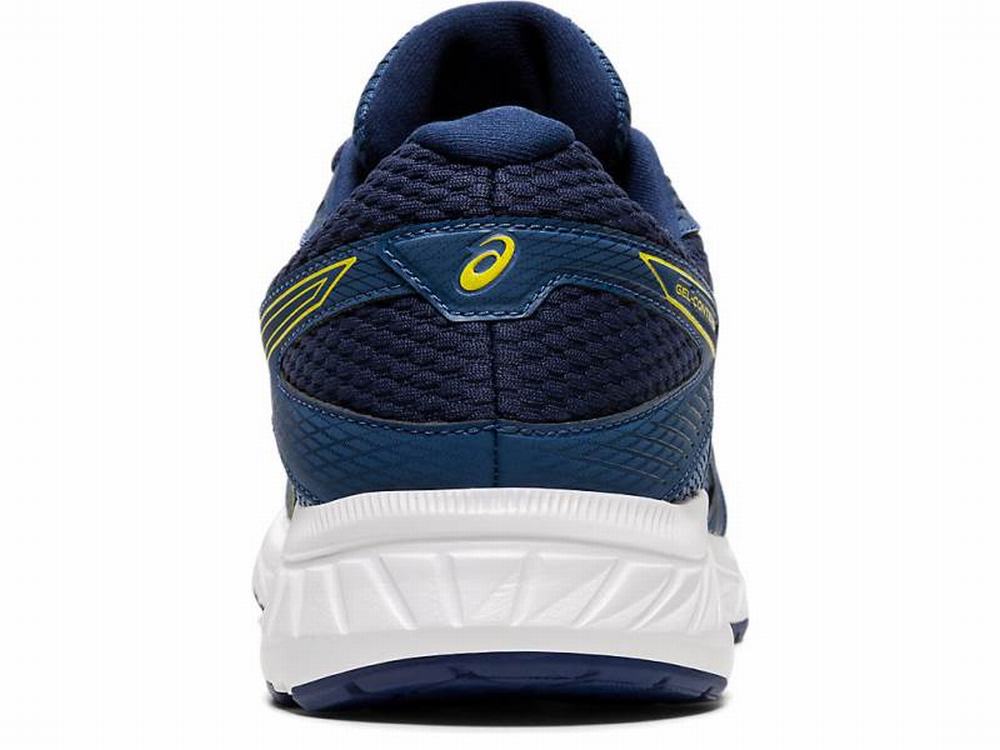 Chaussures Running Asics GEL-CONTEND 6 Homme Grise Foncé Jaune | IOG-916208