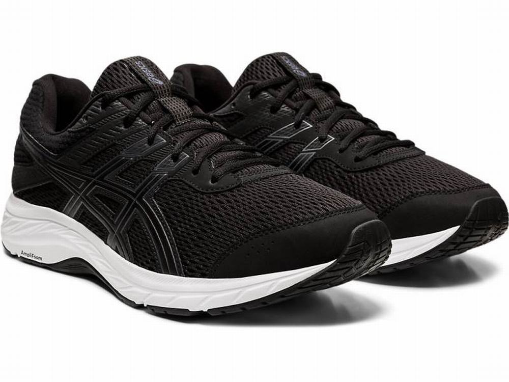 Chaussures Running Asics GEL-CONTEND 6 Homme Noir Grise | YHP-749103