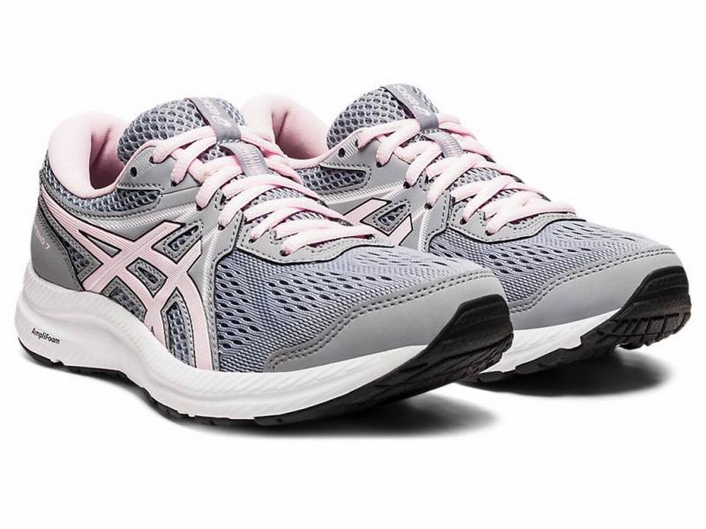 Chaussures Running Asics GEL-CONTEND 7 Femme Rose | HEV-087392