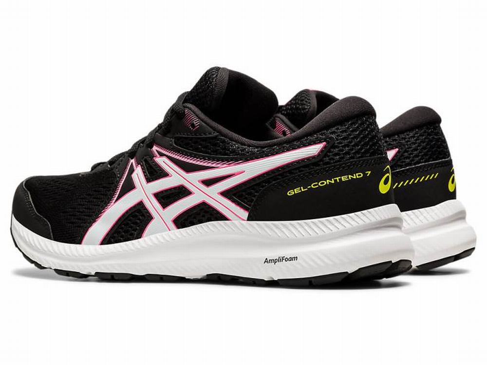 Chaussures Running Asics GEL-CONTEND 7 Femme Noir Rose | NBK-678014