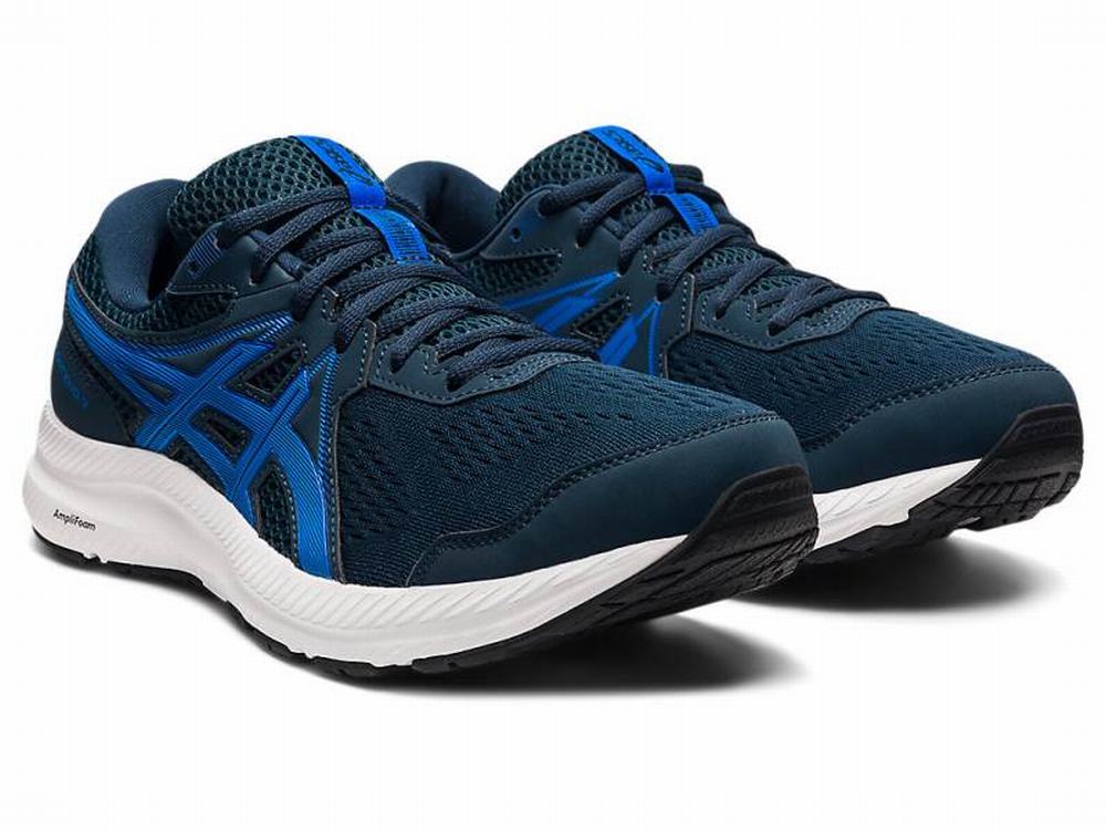 Chaussures Running Asics GEL-CONTEND 7 Homme Bleu | GBU-139547