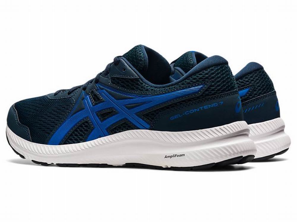 Chaussures Running Asics GEL-CONTEND 7 Homme Bleu | GBU-139547