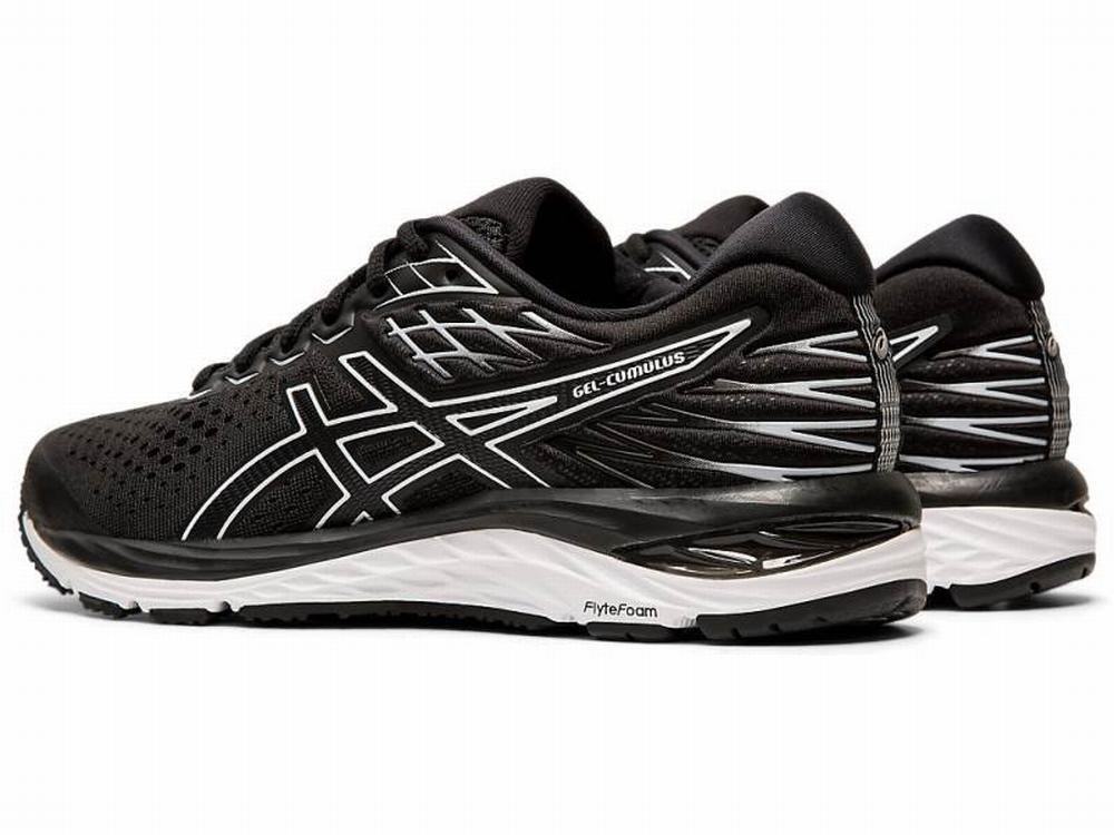 Chaussures Running Asics GEL-CUMULUS 21 Femme Noir Blanche | HZE-038162