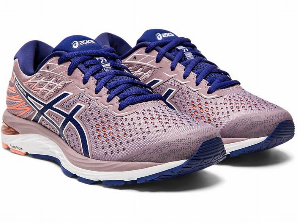 Chaussures Running Asics GEL-CUMULUS 21 Femme Violette Bleu | PFG-184203