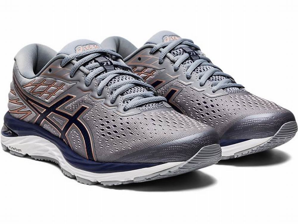 Chaussures Running Asics GEL-CUMULUS 21 Femme Bleu Marine | RBE-392805