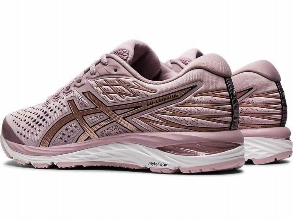 Chaussures Running Asics GEL-CUMULUS 21 Femme Rose Doré | TRU-305968