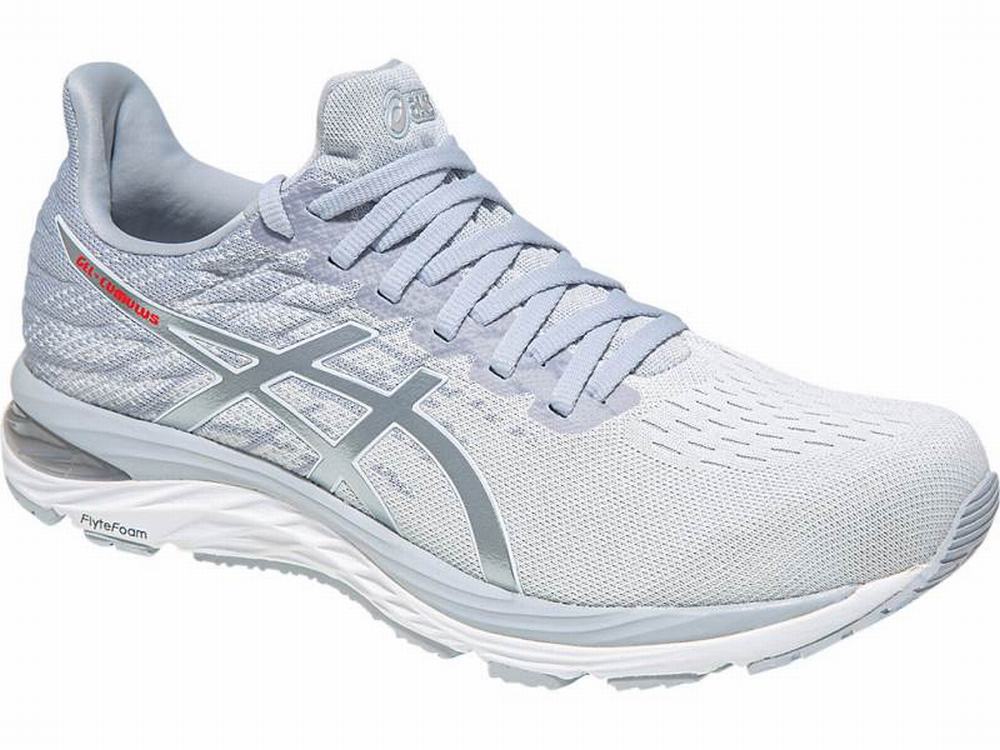 Chaussures Running Asics GEL-CUMULUS 21 KNIT Femme Blanche | XGZ-162073