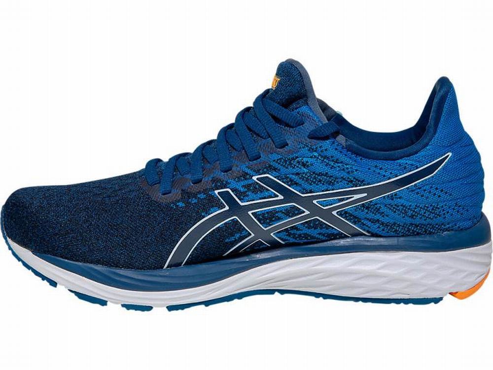 Chaussures Running Asics GEL-CUMULUS 21 Homme Blanche Bleu | XHM-564019